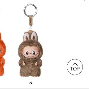 POP MART Vinyl Plush Pendant, Pin for Love Labubu, &